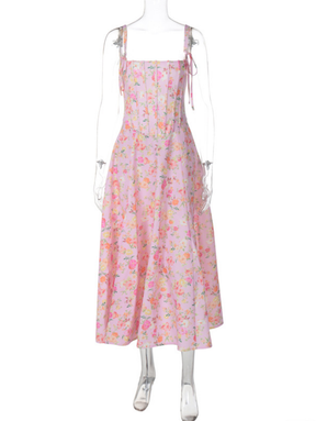 Vestido Corsé floral V